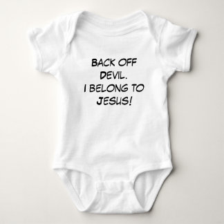 Body Dégagez le diable. J'appartiens à Jésus ! Plante