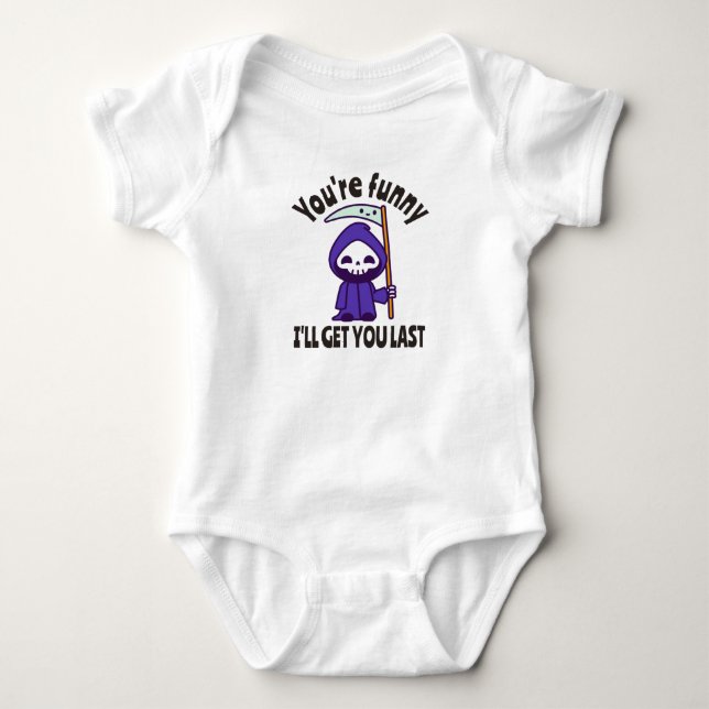 Body Déguisement drôle de Grim Reaper squelette pour Ha (Devant)