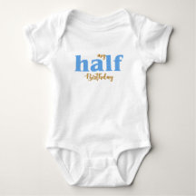 Demi de chemise d'anniversaire de bébés