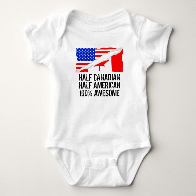 Body Demi d'impressionnant américain à moitié canadien (Devant)