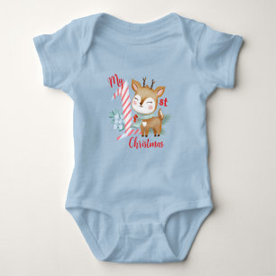 Body Des costumes avec l'illustration d'un cerf de bébé