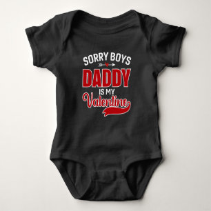 Body Désolé Boys Papa est ma Saint Valentin