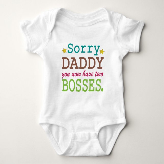 Body Désolé Papa - Deux Bosses (Devant)