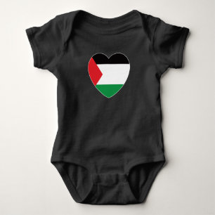 Body dessin graphique du pavillon de palestine mignon