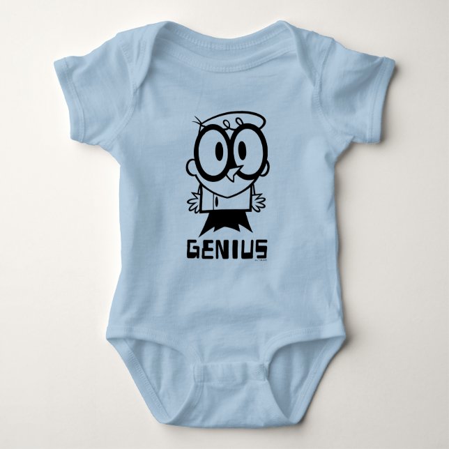 Body Dexter "Genius" - Graphique en bref (Devant)