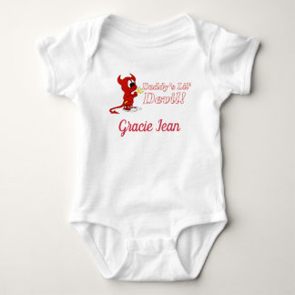 Body Diable de Lil du papa personnalisé avec le diable