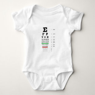 Body diagramme de vision d'oeil de Snellen pour