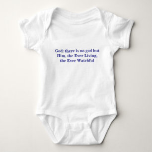 Body Dieu : il n'y a de dieu que Lui, le Vivant, le