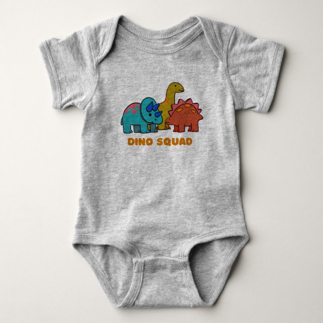 Body Dino Baby Bodysuit (Devant)