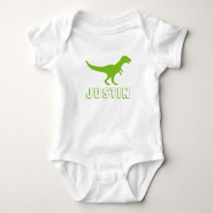 Body Dinosaur vêtements bébé personnalisés avec nom d'e