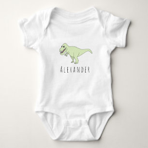 Body Dinosaure T-Rex Dinosaure pour bébé chien avec nom