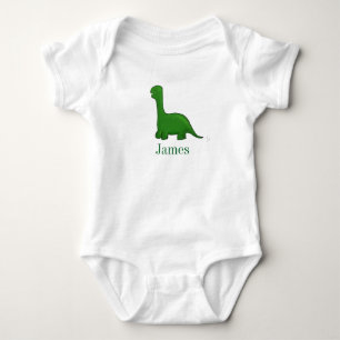 Body Dinosaure vert bébé garçon