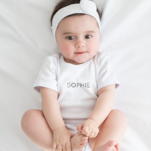 Body DIY Baby Bodysuit   Custom Text, Name, Monogram 