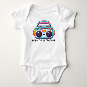 Body DJ Bébé amusant dans l'entraînement Bodysuit