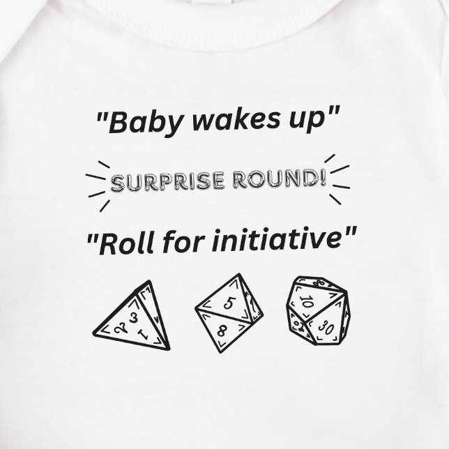 Body DnD Baby - Baby réveille Roll pour initiative (Créateur téléchargé)