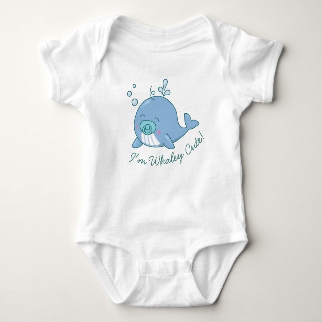 Body Douce Baleine Baby Shower Baleineusement Mignon Ga (Devant)