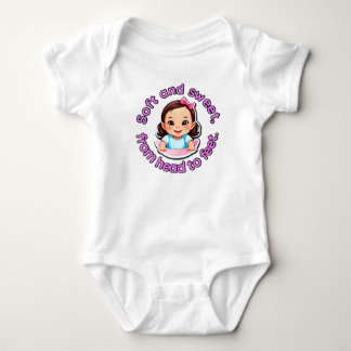 Body Doux Et Doux De La Tête Aux Pieds Des Vêtements Bé