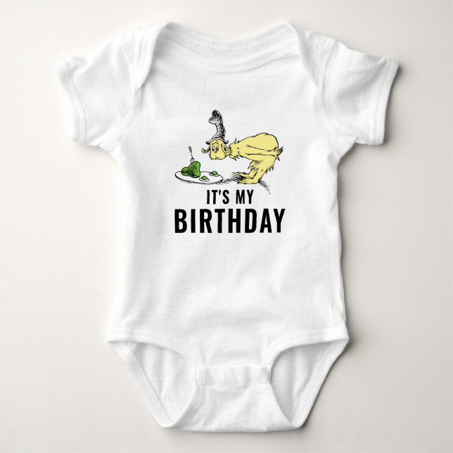 Body Dr. Seuss - Caractères | ANNIVERSAIRE DE ENFANT (Devant)