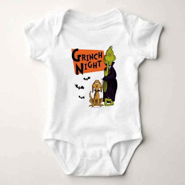 Body Dr Seuss | Hallowen Grinch Night Graphic (Devant)