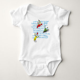 Body Dr Seuss   Oeufs verts et Motif de livres de conte