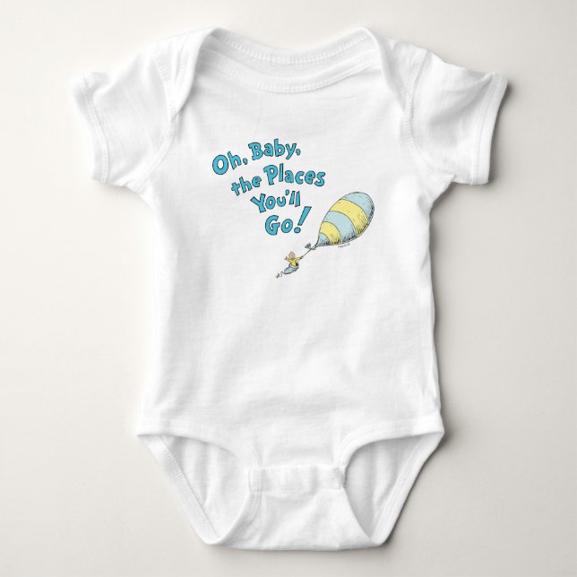 Body Dr Seuss | Oh, bébé, les endroits où tu iras ! Ble (Devant)