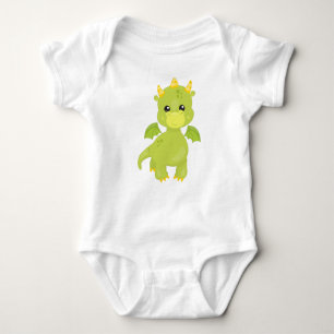 Body Dragon mignon, Petit Dragon, Dragon Vert, Magie