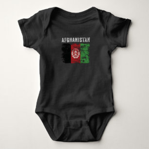 Body Drapeau afghan déchiré