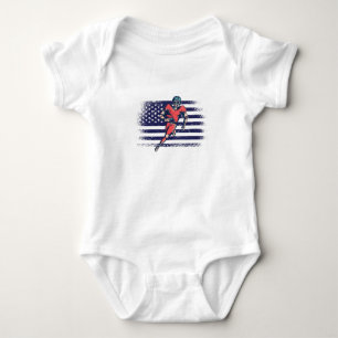 Body Drapeau américain Fan Jersey Shirt USA