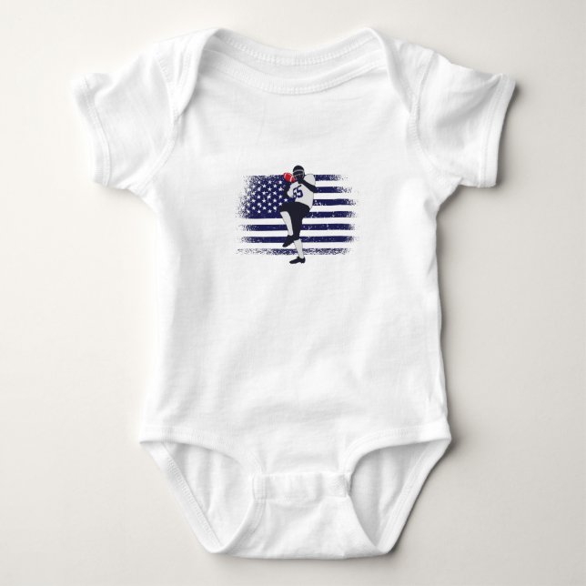 Body Drapeau américain Fan Jersey Shirt USA (Devant)