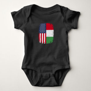 Body Drapeau américain Italie Italie Italie