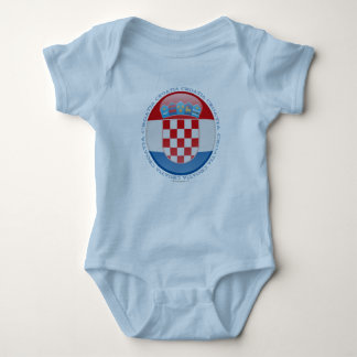 Body Drapeau de bulle de la Croatie