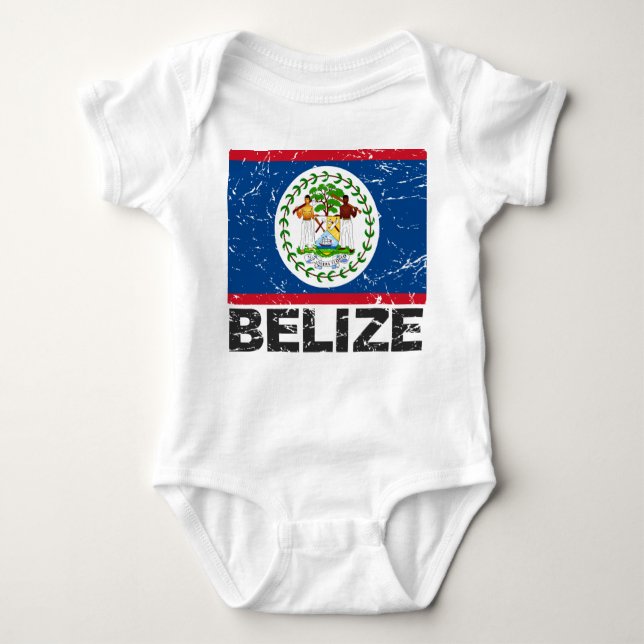 Body Drapeau de cru de Belize (Devant)