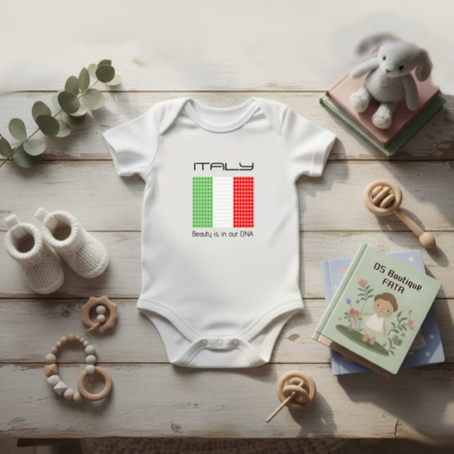 Body Drapeau de l'Italie Bodysuit bébé (Créateur téléchargé)