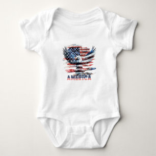 Body Drapeau des États-Unis. Amérique