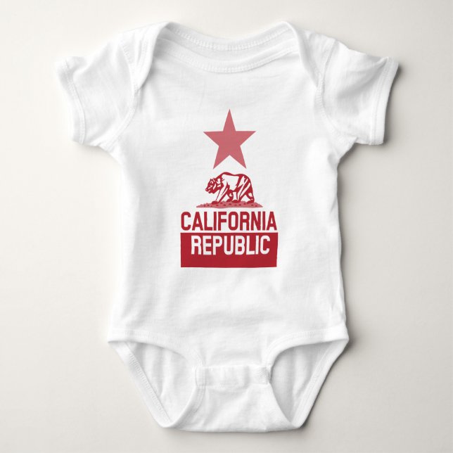 Body Drapeau d'État de la RÉPUBLIQUE DE CALIFORNIE (Devant)