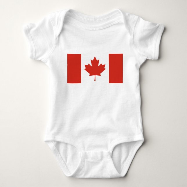 Body Drapeau du Canada (Devant)