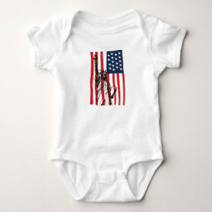 Body Drapeau New York NYC Statue of Liberty USA America