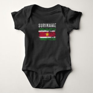 Body Drapeau Surinam désorganisé Drapeau Surinamais
