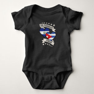 Body Drapeaux cardiaques cubains salvadoriens El Salvad