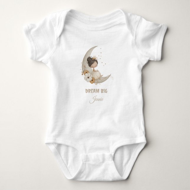 Body Dream Big Fairy Moon Child - Nom personnalisé (Devant)