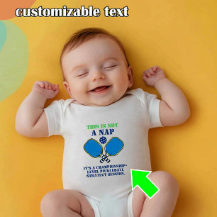 Body Drôle bébé pickleball sommeil