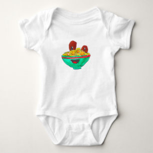 Body Drôle dessin animé spaghetti boules de viande art