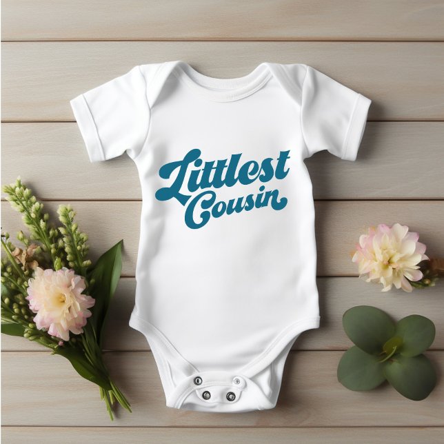 Body Drôle Petit Cousin | Famille Ocean Blue Matching (Créateur téléchargé)