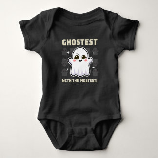 Body Éffrayant Kawaii Ghost Halloween Baby. Bodysuit