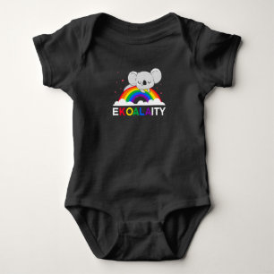Body Egalité des droits humains coloré Rainbow Koala Lo