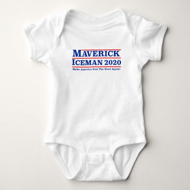 Body Élection de Baby One Piece Maverick Iceman 2020 (Devant)
