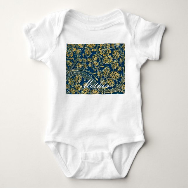 Body Elégance bleu or (Devant)