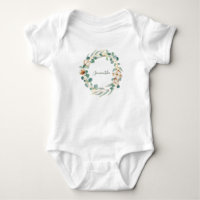 Elégant Baby shower Floral Eucalyptus