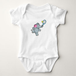 Body Elephant au Tennis avec raquette de tennis