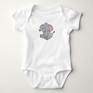 Body Eléphant bébé personnalisable